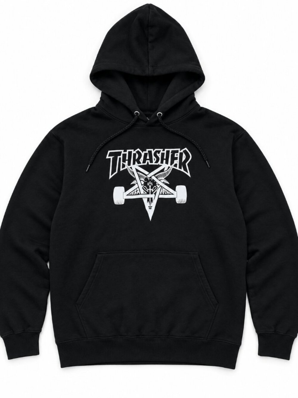 Thrasher Black Graphic Hoodie